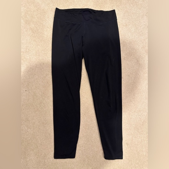 Cuddl Duds Warm Essentials Large Black Leggings - Picture 1 of 6